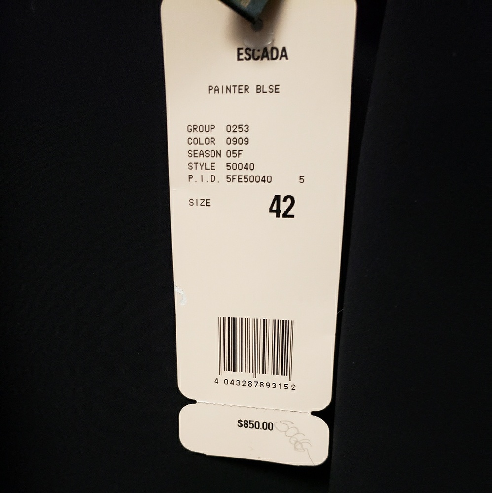 Escada Tie Front Jacket - Picture 2 of 2